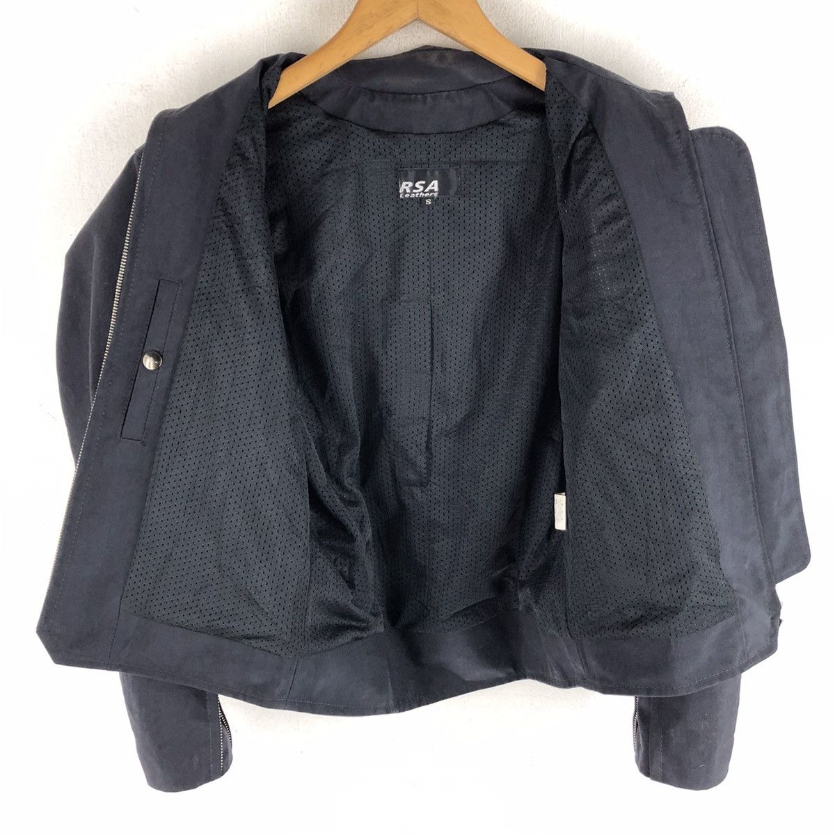 Japanese Brand 🔥RARE JAPANESE RACING RSA LEATHER KEYLAR MOTO JACKET Size US S / EU 44-46 / 1 - 9 Thumbnail