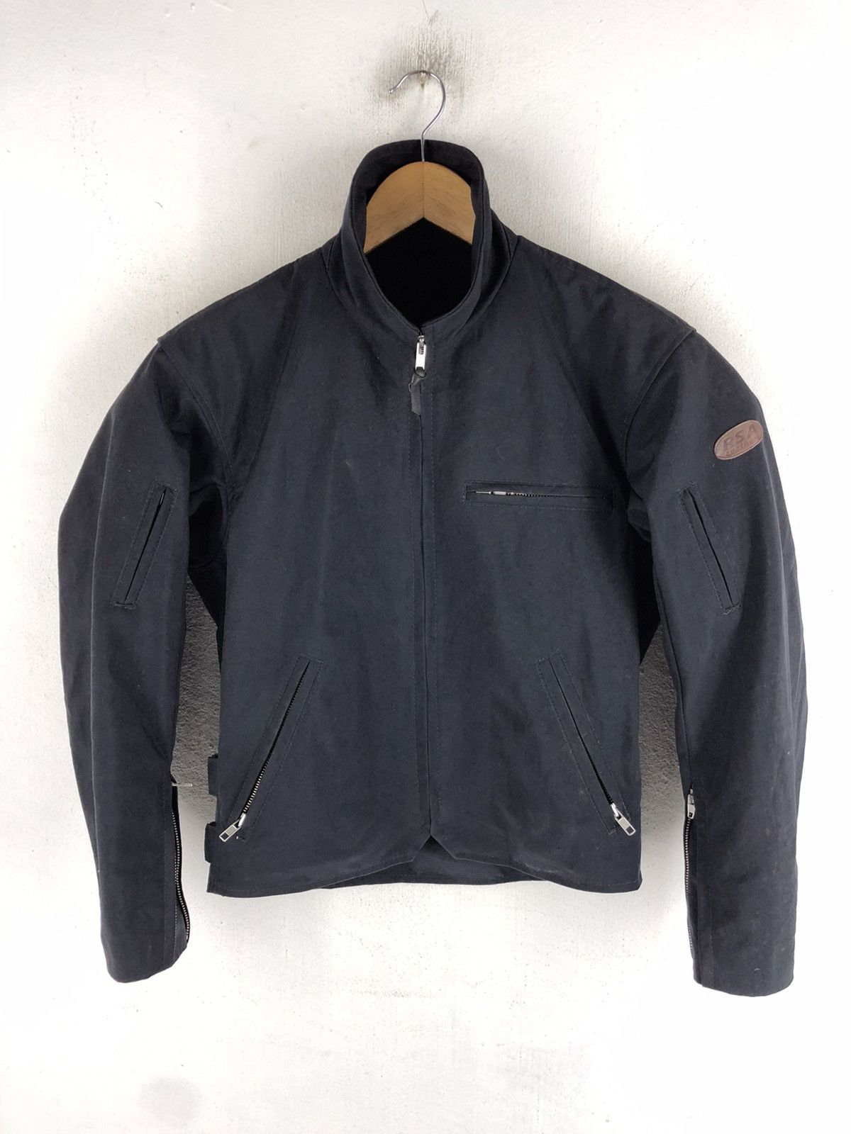 Japanese Brand 🔥RARE JAPANESE RACING RSA LEATHER KEYLAR MOTO JACKET Size US S / EU 44-46 / 1 - 2 Thumbnail