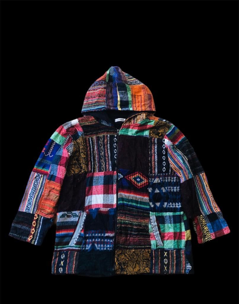 Japanese Brand Boro Patchworks Jacket Inspired NEEDLES Design Size US M / EU 48-50 / 2 - 5 Thumbnail