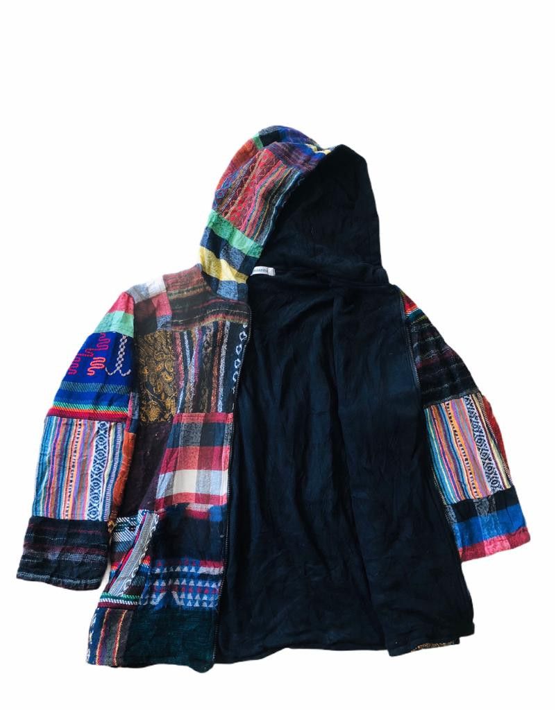 Japanese Brand Boro Patchworks Jacket Inspired NEEDLES Design Size US M / EU 48-50 / 2 - 4 Thumbnail