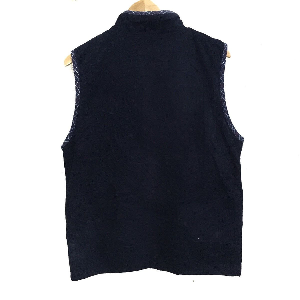 Vintage × Wrangler VINTAGE WRANGLER SMALL LOGO FLEECE ZIPPER TANKS SLEEVELESS Size US M / EU 48-50 / 2 - 2 Thumbnail
