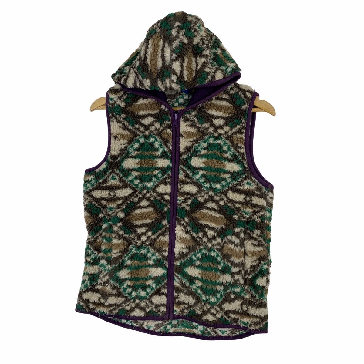 Penfield × Vintage VINTAGE PENFIELD NAVAJO DESIGN FLEECE HOODIE VESTS Size US S / EU 44-46 / 1 - 3 Thumbnail
