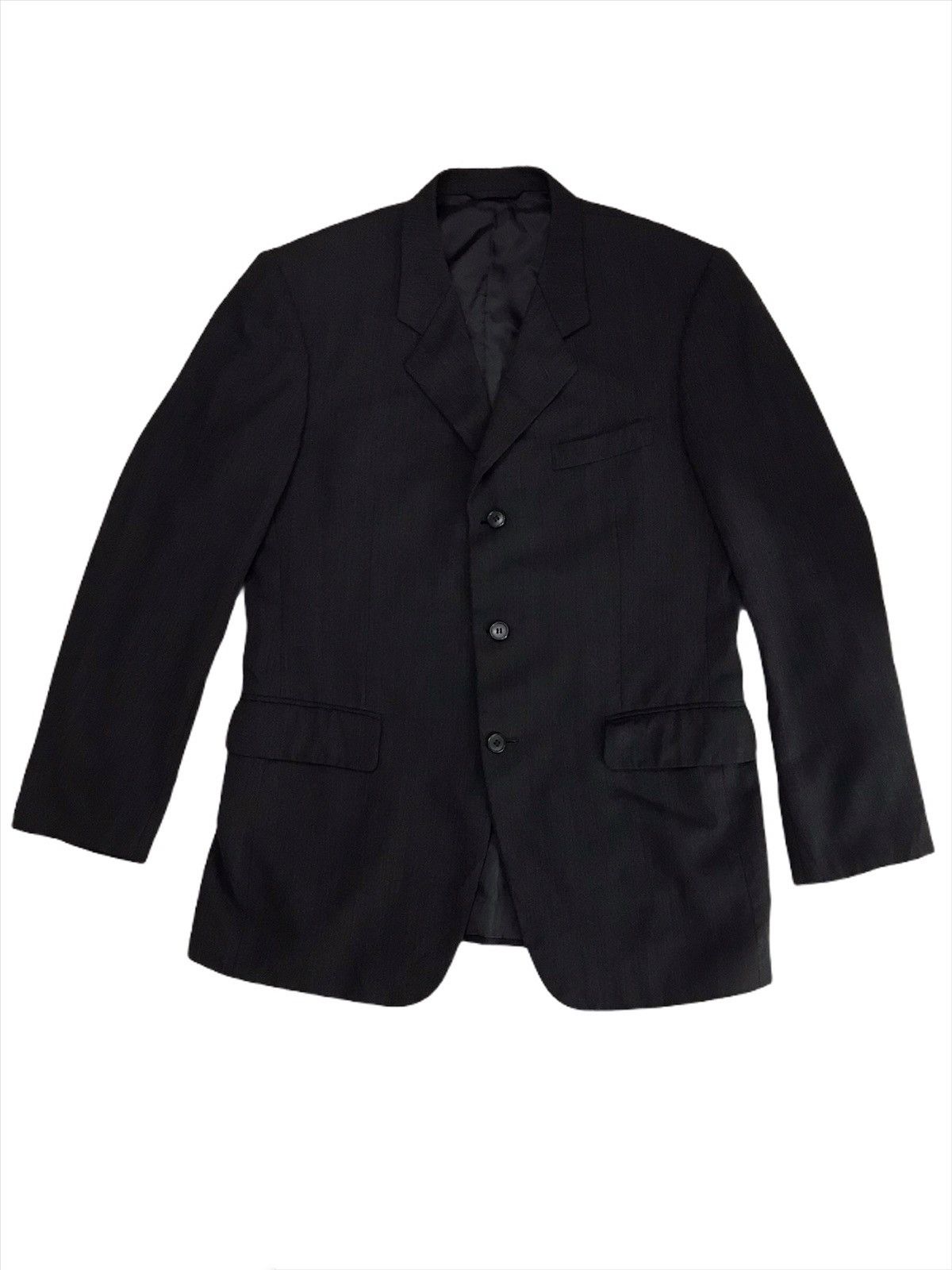 Y's × Yohji Yamamoto 🇯🇵Designer A.A.R Yohji Yamamoto Minimalist Blazer Size M Size 50L - 3 Thumbnail