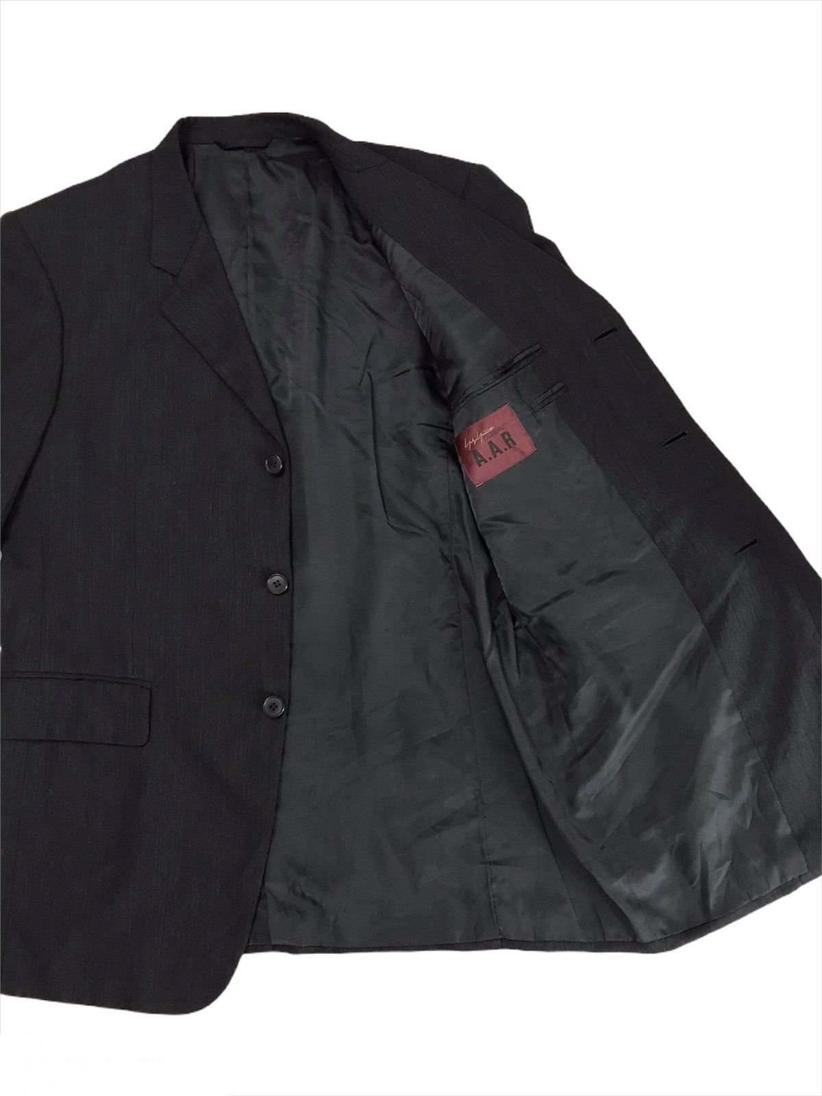 Y's × Yohji Yamamoto 🇯🇵Designer A.A.R Yohji Yamamoto Minimalist Blazer Size M Size 50L - 1 Thumbnail