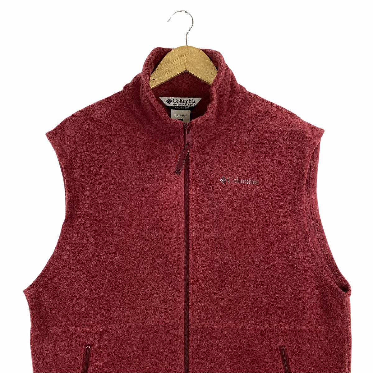 Columbia × Vintage VINTAGE COLUMBIA SPORTSWEAR ZIPPER FLEECE VESTS SLEEVELESS Size US L / EU 52-54 / 3 - 4 Thumbnail
