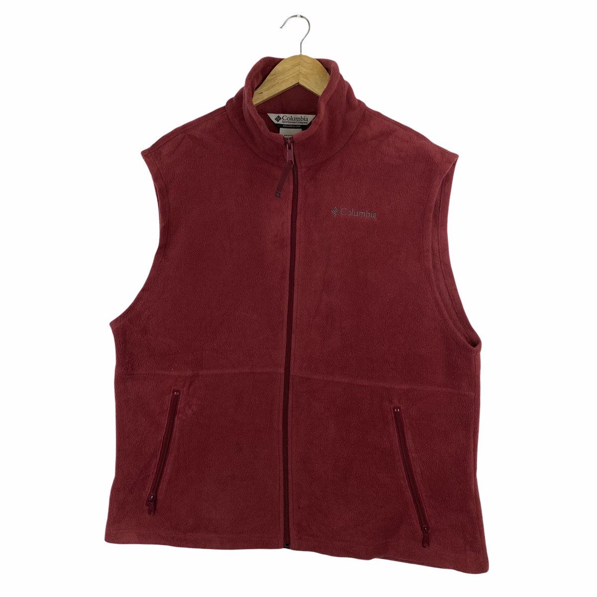 Columbia × Vintage VINTAGE COLUMBIA SPORTSWEAR ZIPPER FLEECE VESTS SLEEVELESS Size US L / EU 52-54 / 3 - 3 Thumbnail