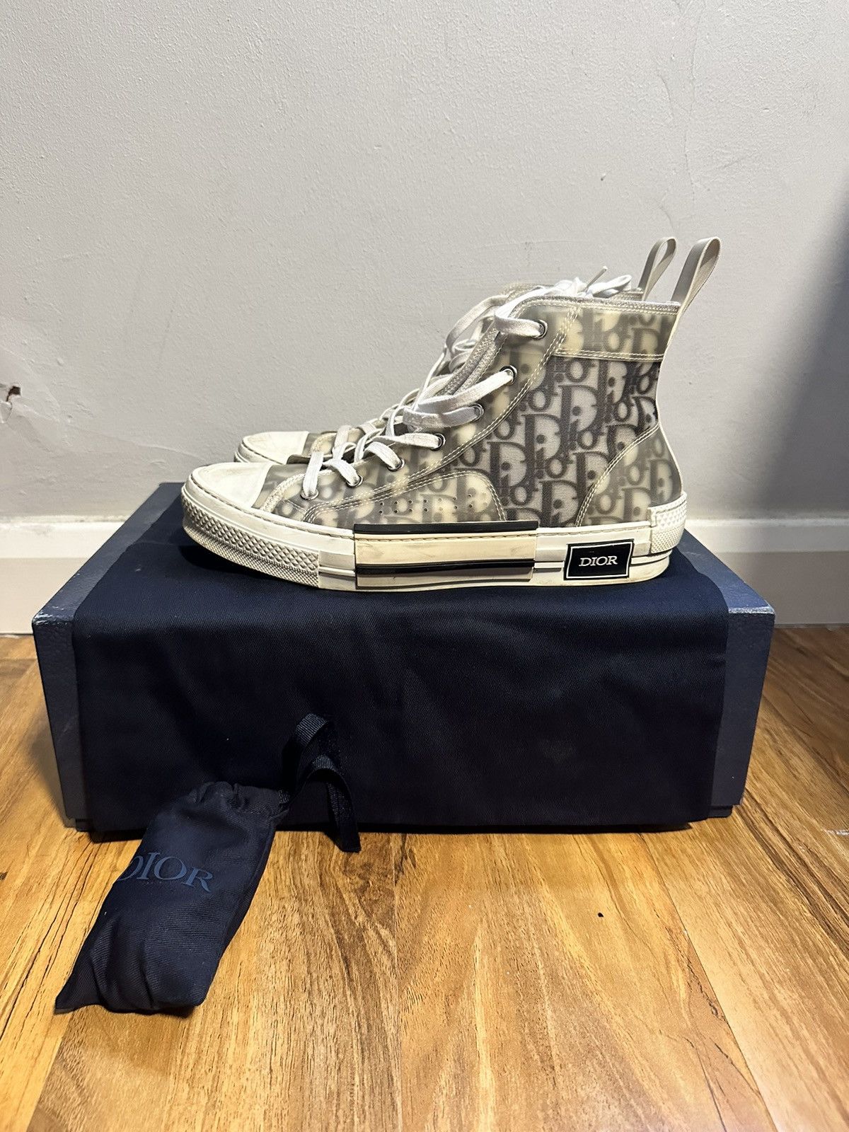 Dior DIOR B23 HIGH TOP SNEAKER Grailed