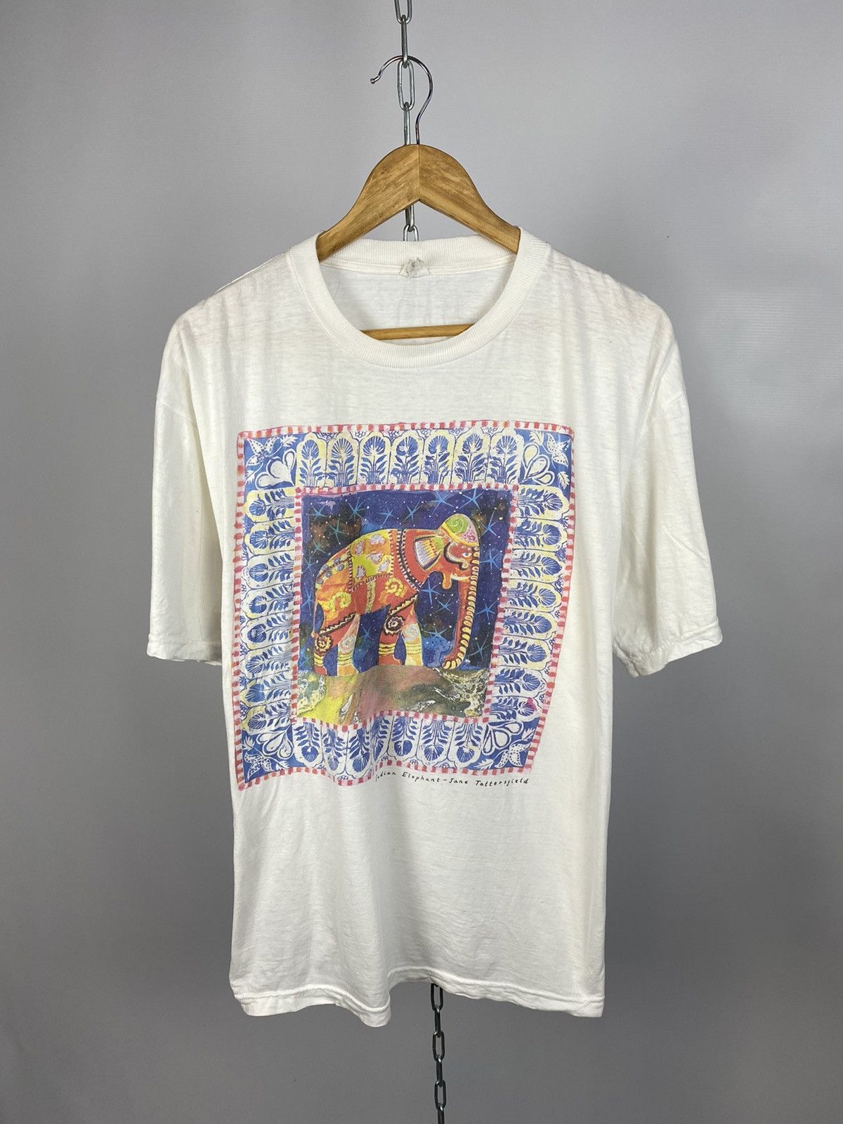 Vintage Indian Elephant T-shirt streetwear vintage size XL Size US XL / EU 56 / 4 - 1 Thumbnail