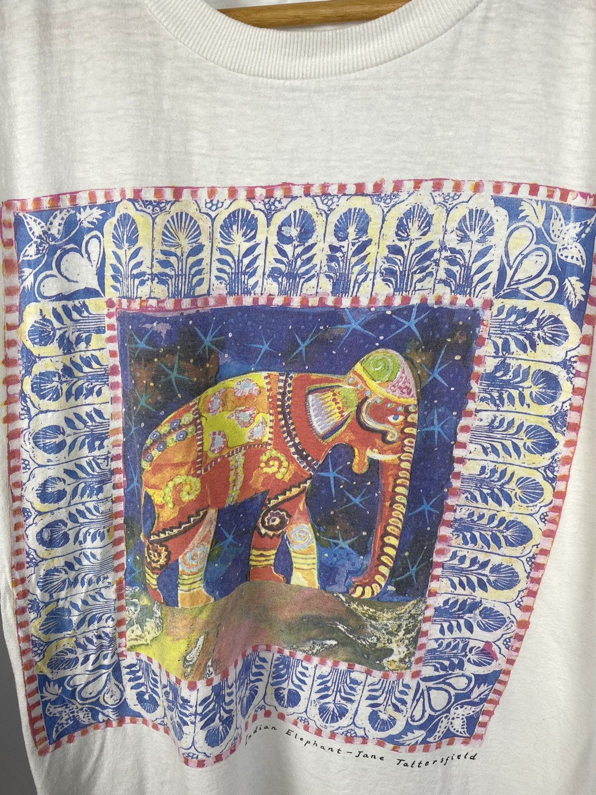 Vintage Indian Elephant T-shirt streetwear vintage size XL Size US XL / EU 56 / 4 - 3 Thumbnail
