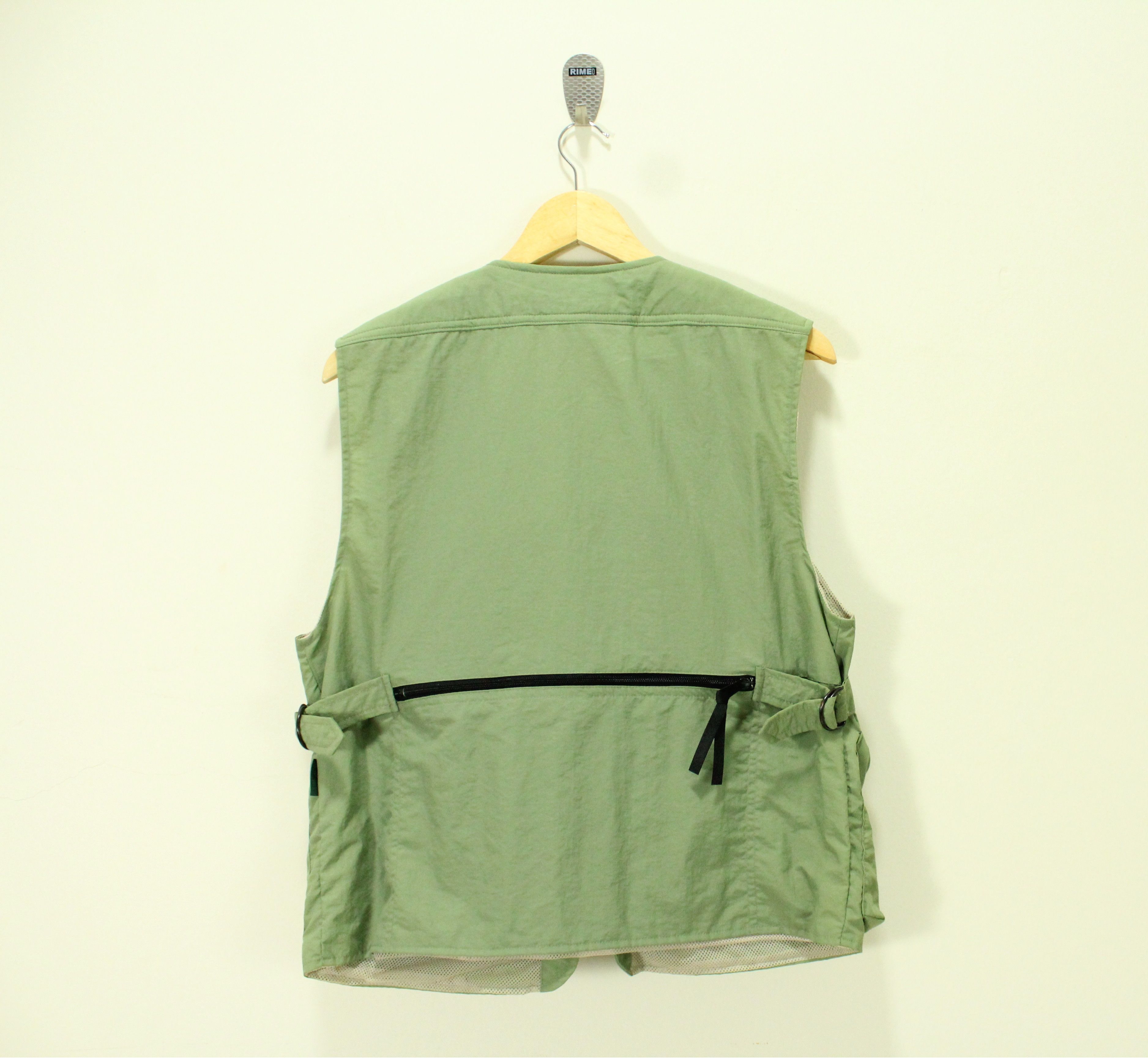 Japanese Brand Vintage Vest Multi Pockets Box Pocket Vests Nylon Vests Size US S / EU 44-46 / 1 - 3 Thumbnail