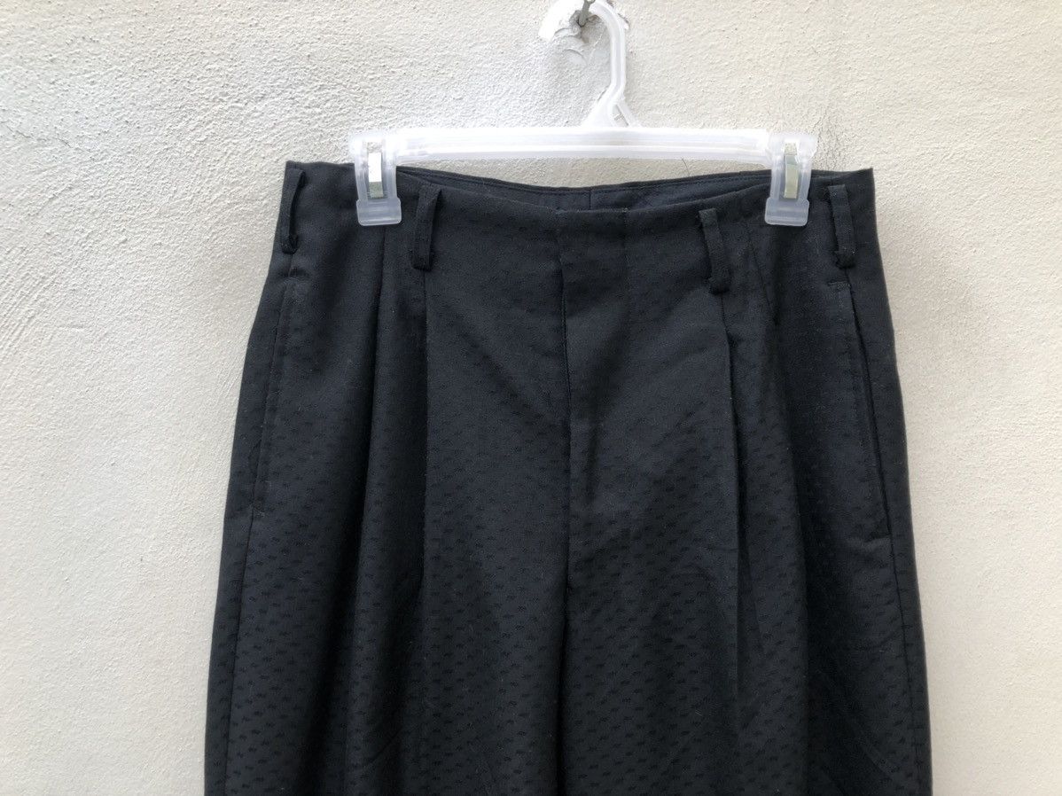 Japanese Brand Vintage 80s De-Ville Japan Embroidery Baggy Black Trouser Size US 30 / EU 46 - 2 Thumbnail