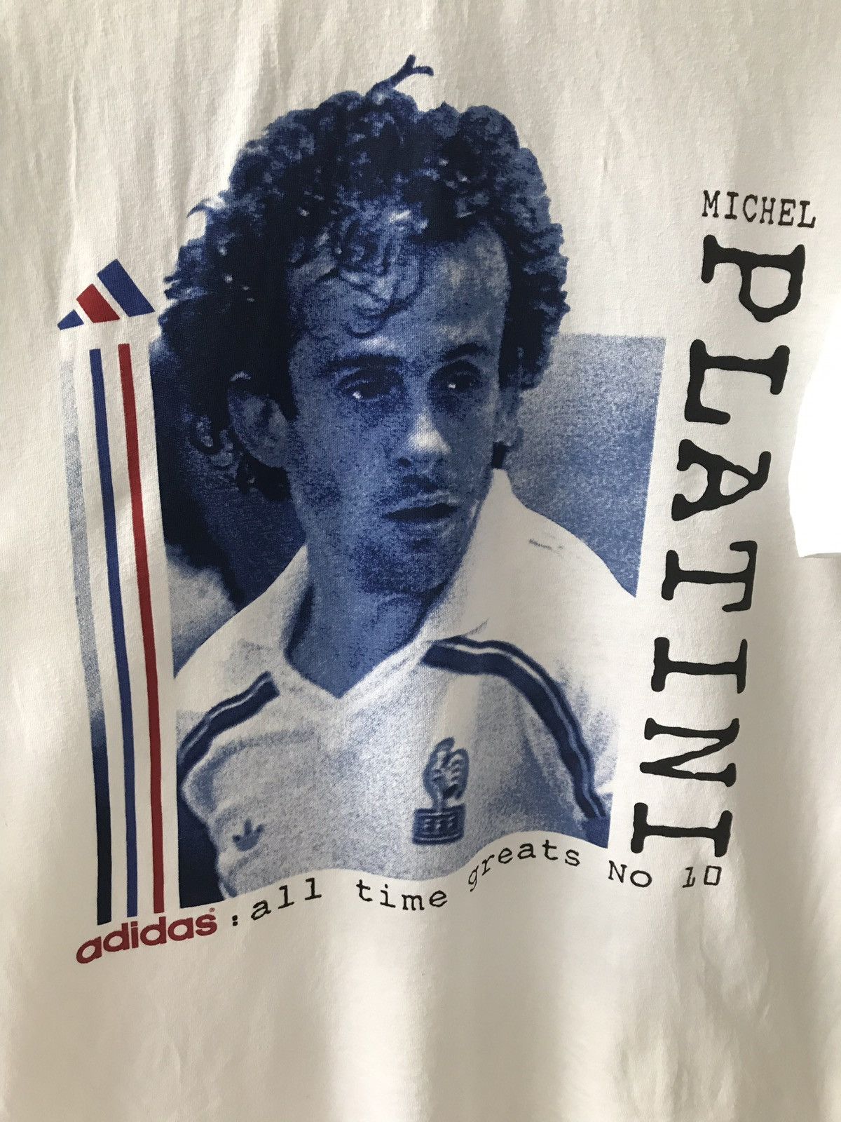 Adidas × Vintage Vintage 90s ADIDAS X PLATINI World Cup France 1998 Size US L / EU 52-54 / 3 - 2 Thumbnail