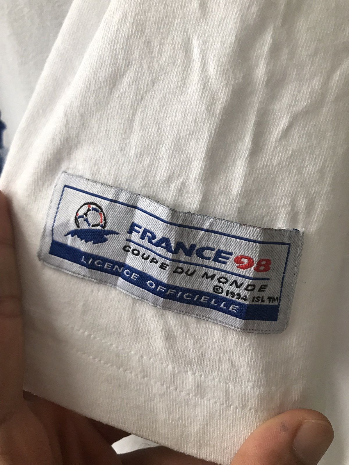 Adidas × Vintage Vintage 90s ADIDAS X PLATINI World Cup France 1998 Size US L / EU 52-54 / 3 - 4 Thumbnail