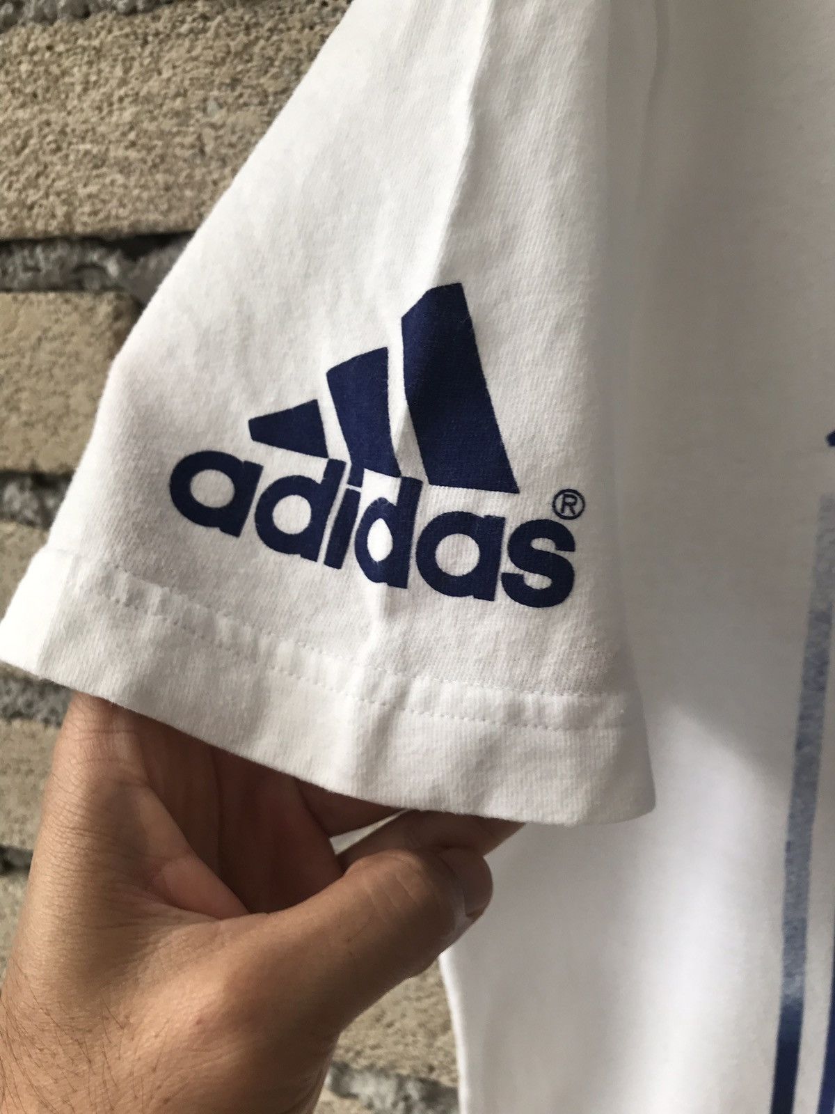 Adidas × Vintage Vintage 90s ADIDAS X PLATINI World Cup France 1998 Size US L / EU 52-54 / 3 - 5 Thumbnail