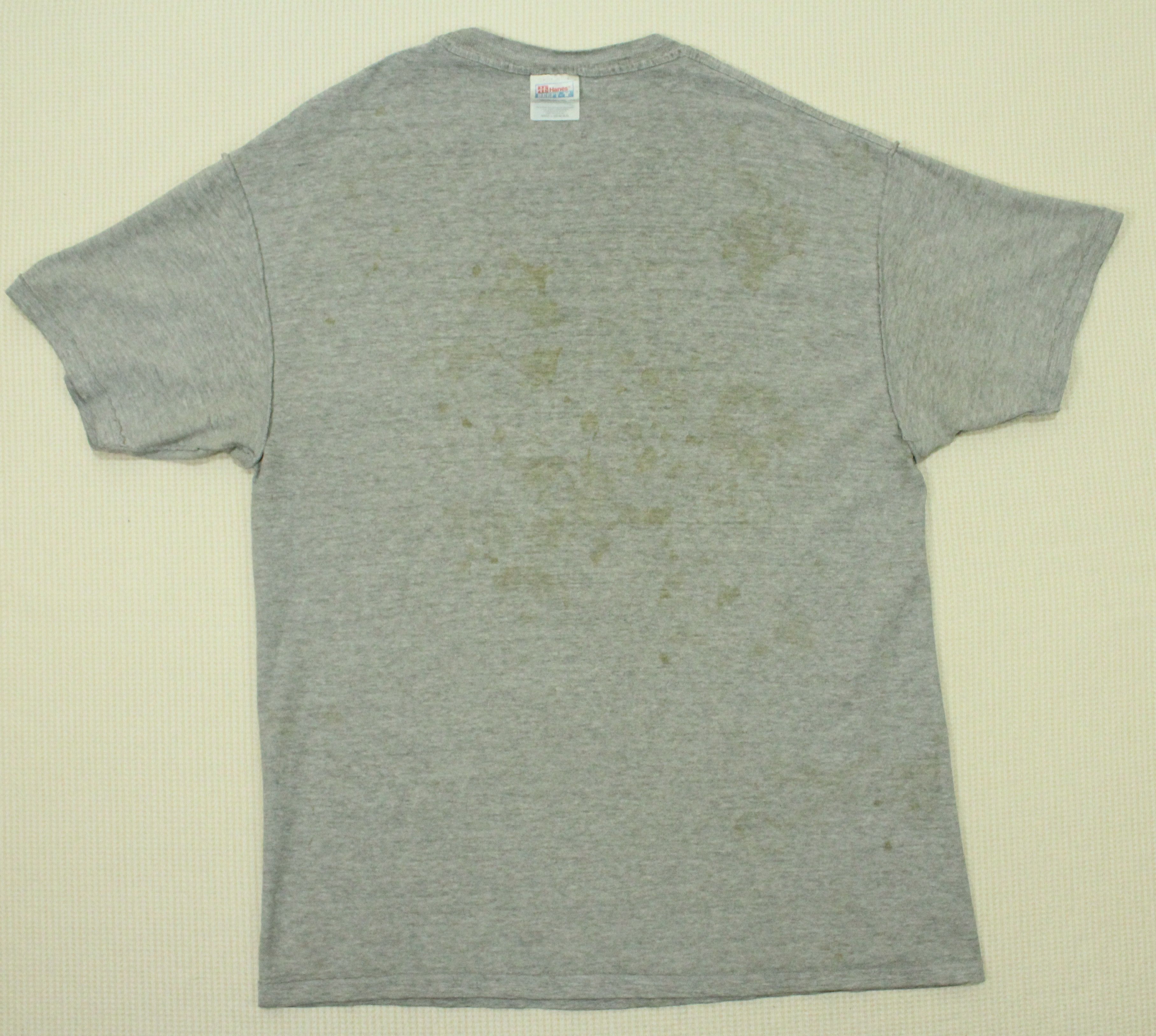 Vintage Vintage POWELL PERALTA Shirt Bones Brigade Distressed Stain Size US L / EU 52-54 / 3 - 6 Thumbnail