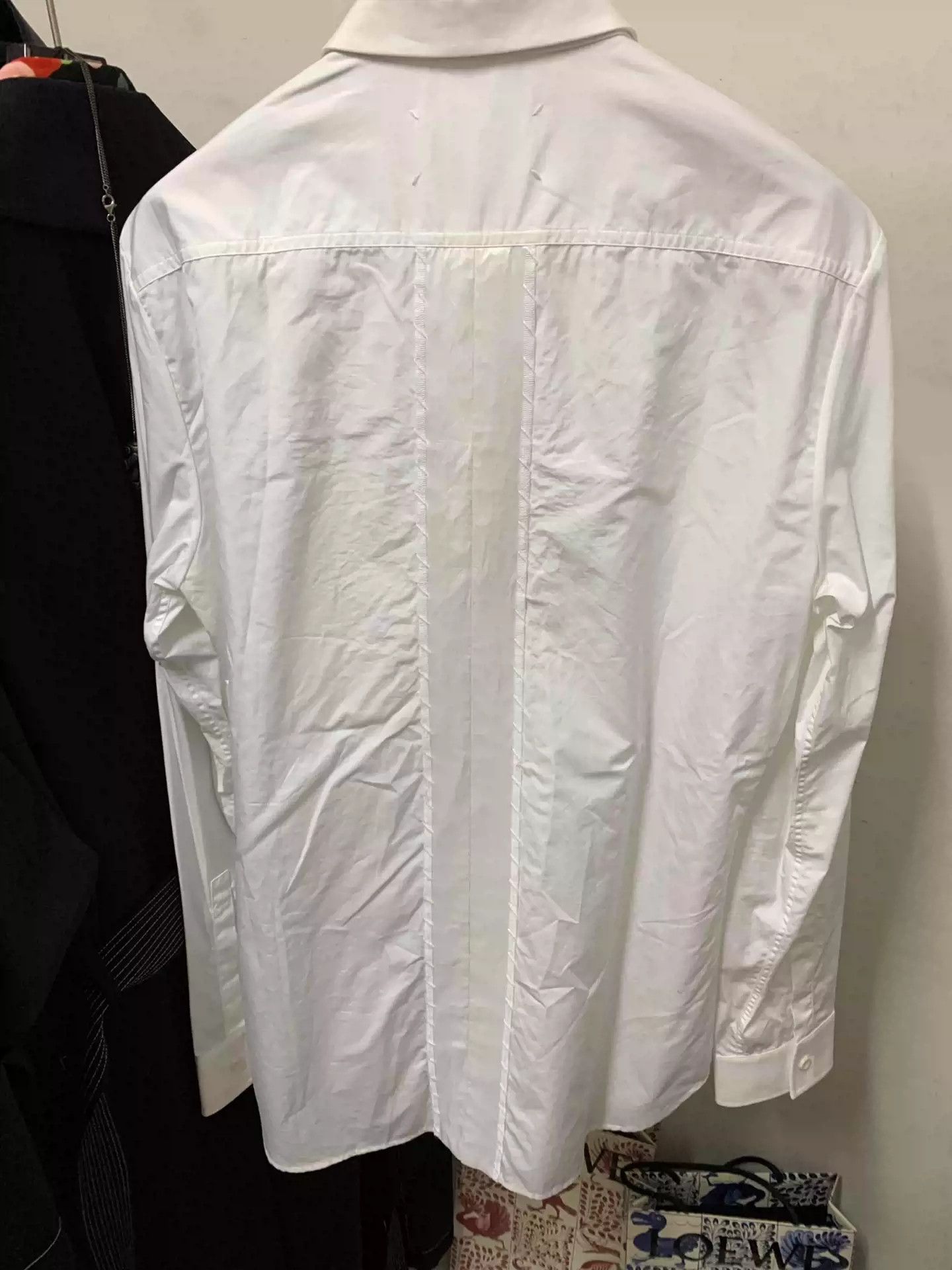 Maison Margiela 【MAISON MARGIELA】POPLIN PANELED SHIRT Size US M / EU 48-50 / 2 - 2 Thumbnail