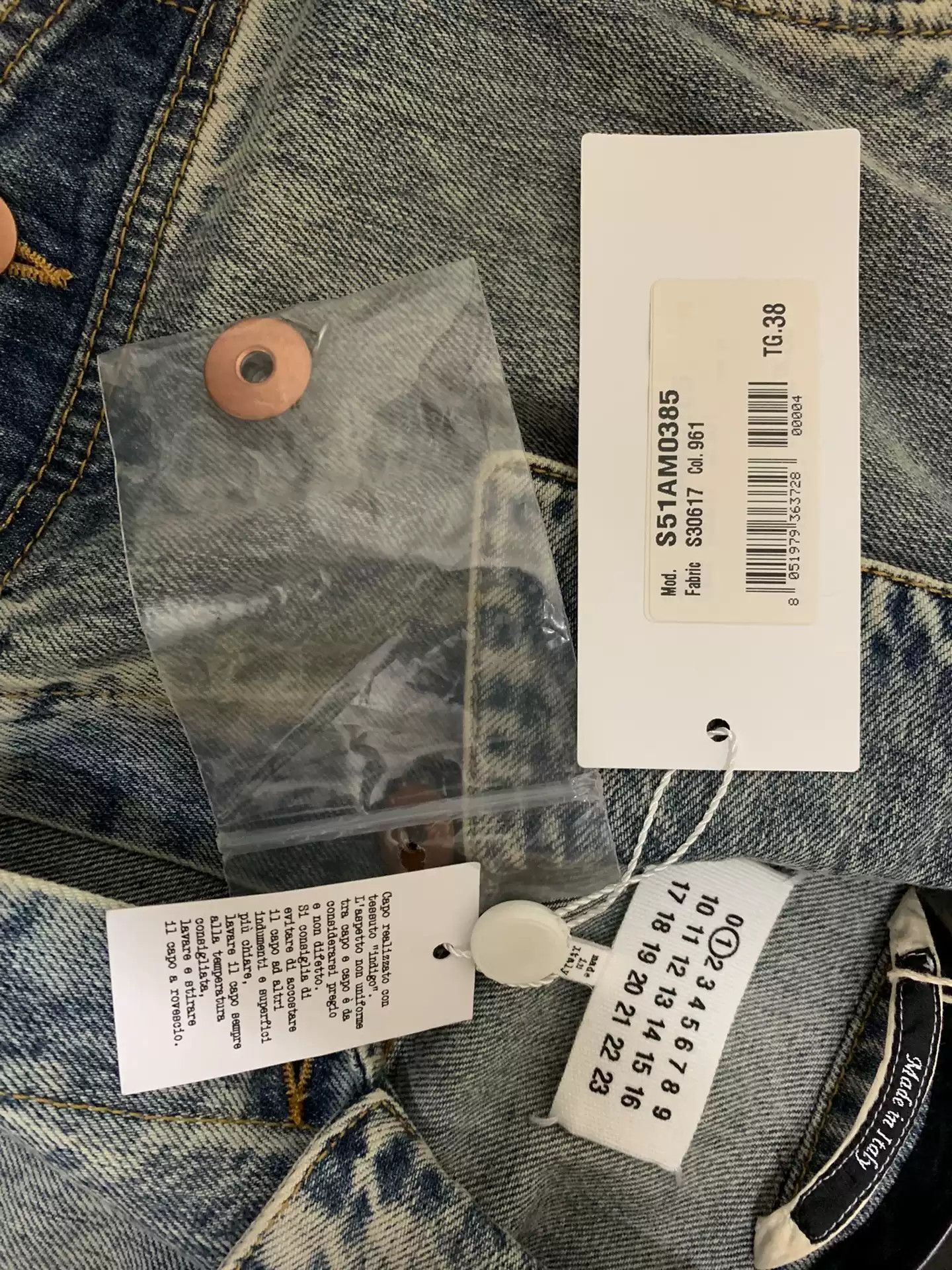 Maison Margiela MAISON MARGIELA SS20 denim jacket Size US S / EU 44-46 / 1 - 5 Thumbnail