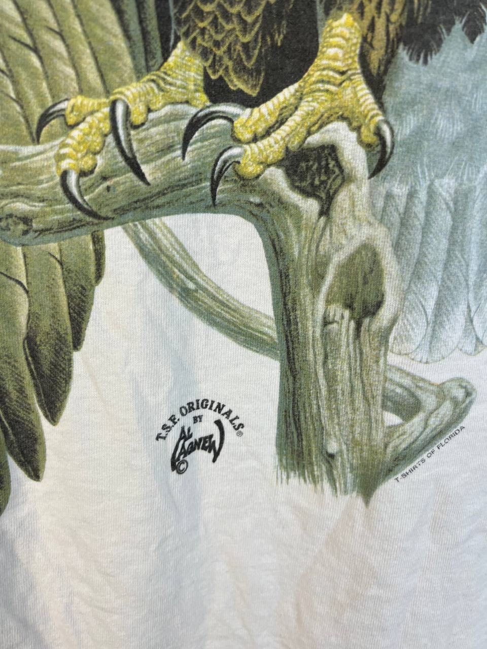 Vintage Eagle 90s vintage t-shirt size XL Size US XL / EU 56 / 4 - 7 Thumbnail
