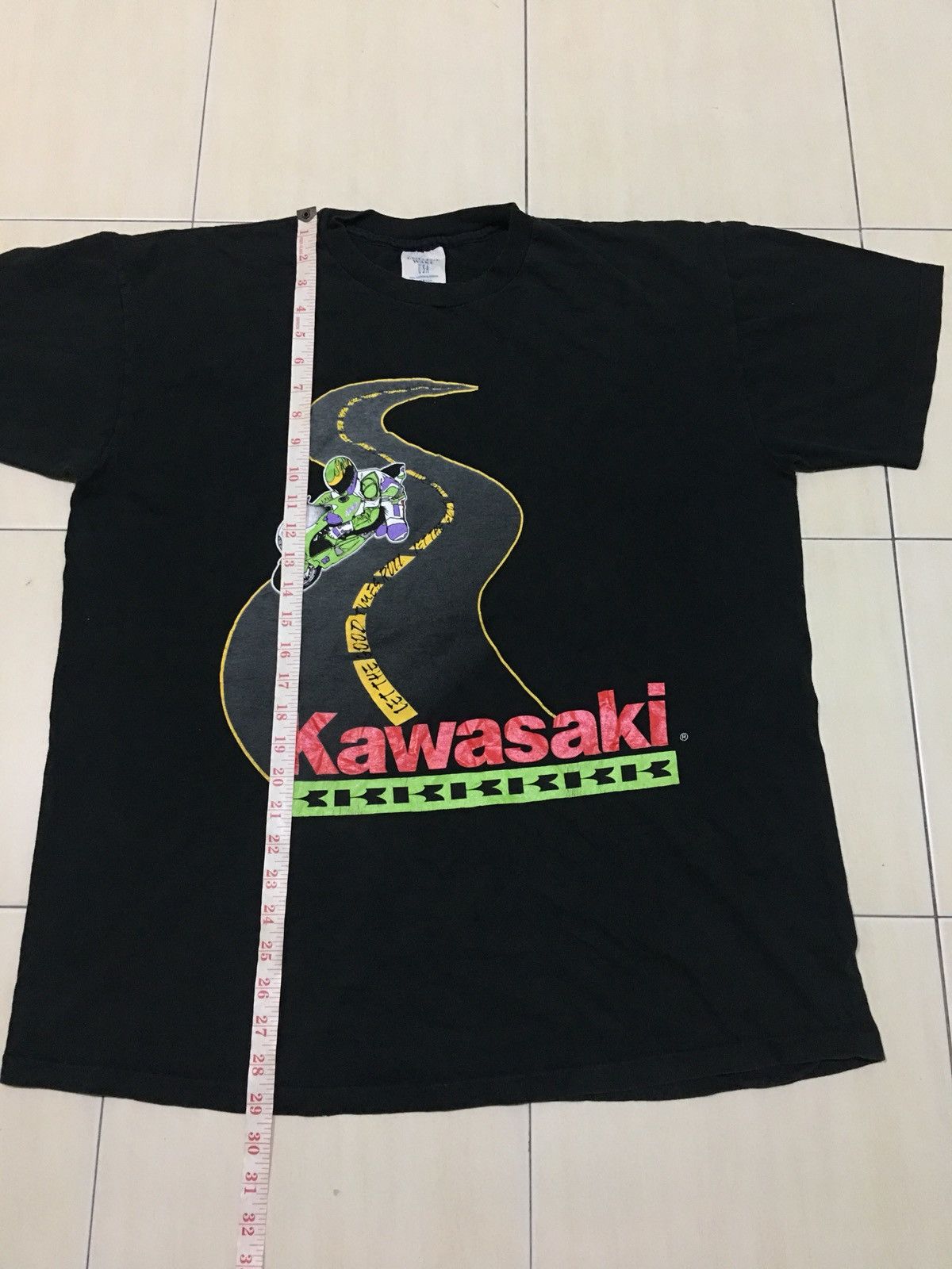 Vintage Vintage kawasaki motorcycle shirt Size US XL / EU 56 / 4 - 6 Thumbnail