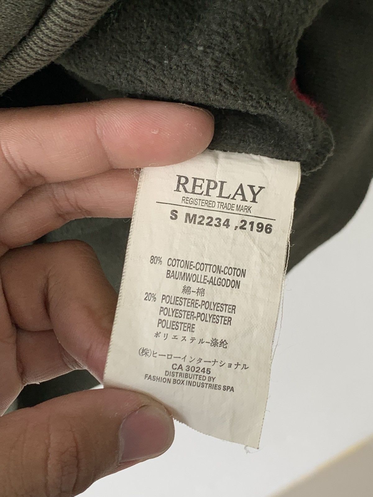 Designer Replay The Flames Mcs Onio Patch Embroidered Pullover Hoodie Size US S / EU 44-46 / 1 - 12 Thumbnail