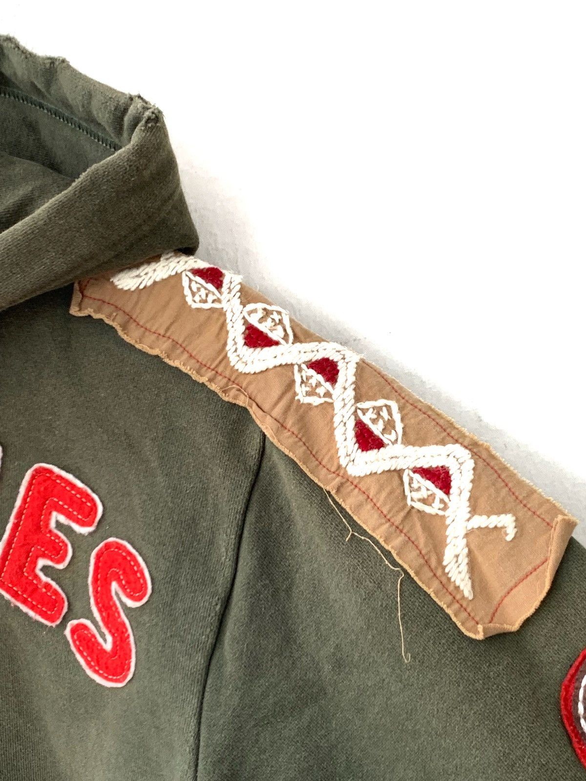 Designer Replay The Flames Mcs Onio Patch Embroidered Pullover Hoodie Size US S / EU 44-46 / 1 - 5 Thumbnail