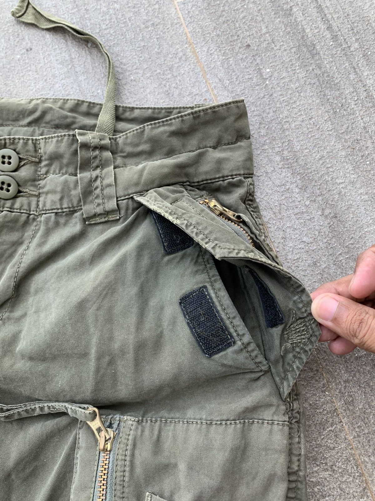 Vintage Vintage Green Army Pants Size US 30 / EU 46 - 6 Thumbnail