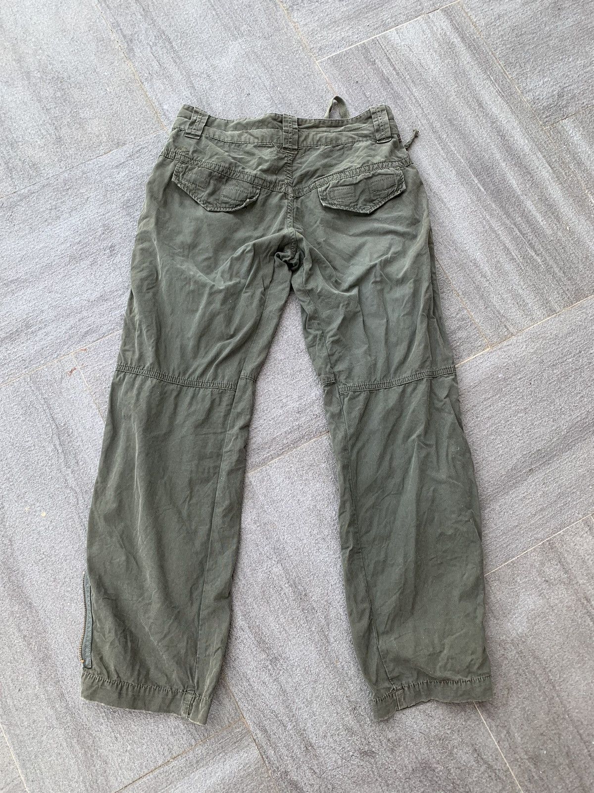 Vintage Vintage Green Army Pants Size US 30 / EU 46 - 2 Thumbnail