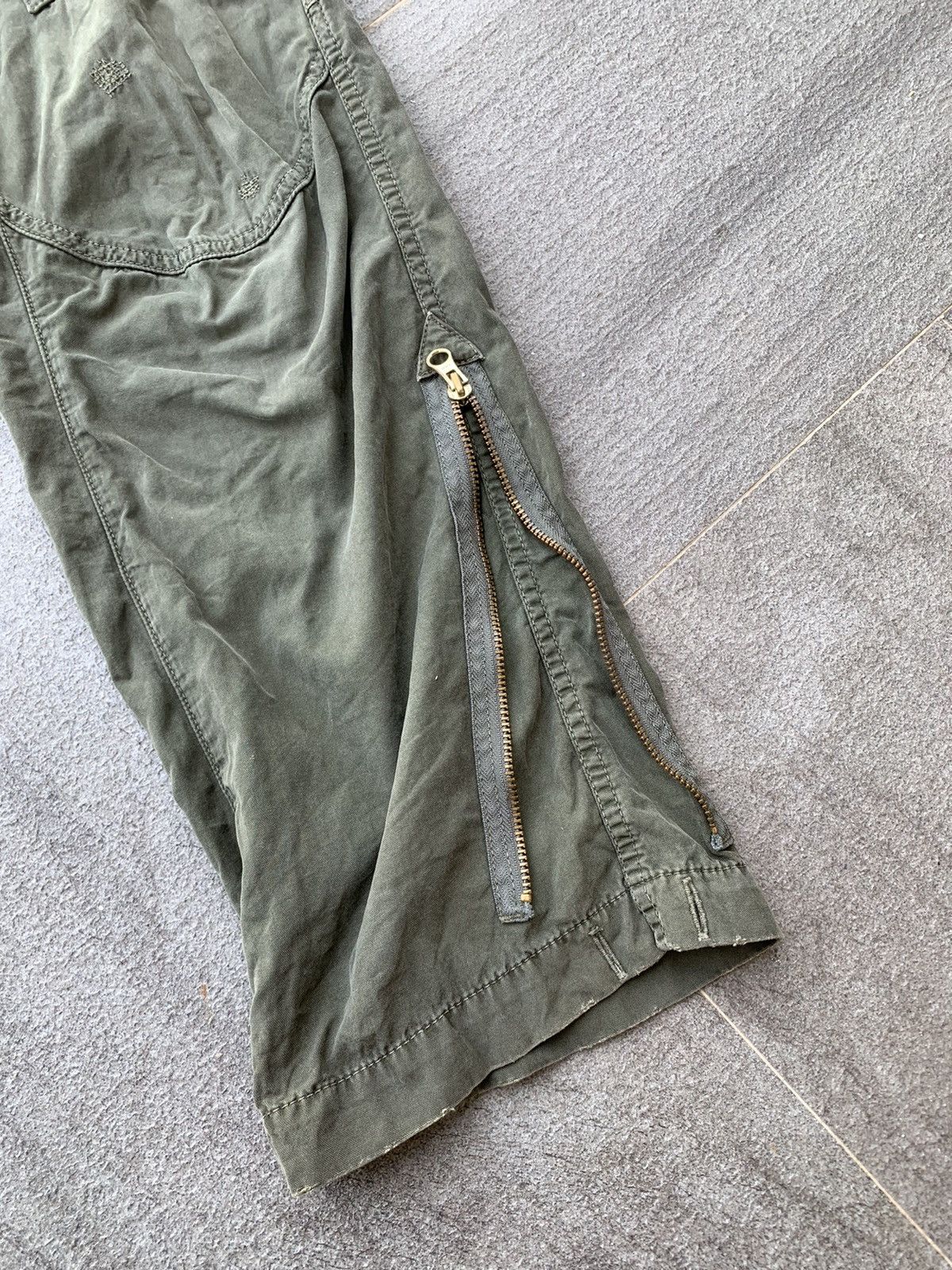 Vintage Vintage Green Army Pants Size US 30 / EU 46 - 9 Thumbnail