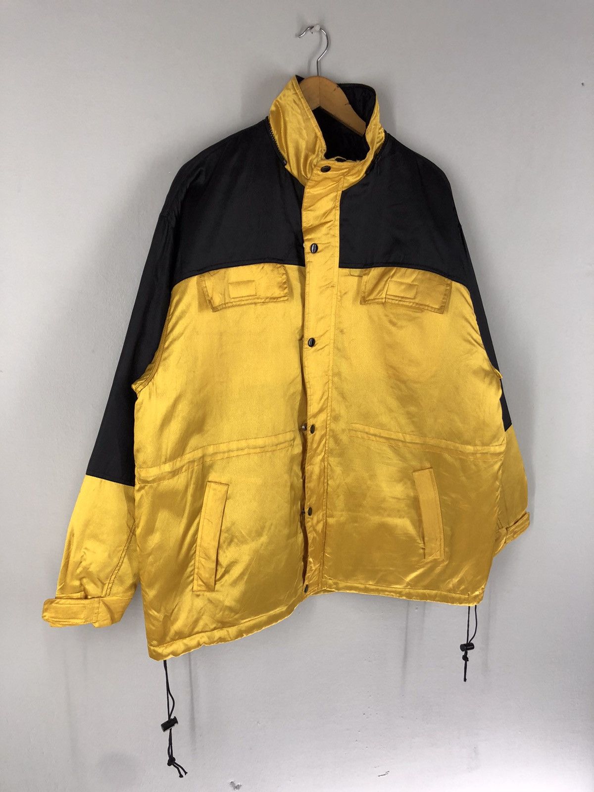 Japanese Brand 🔥BLAVK YELLOW SKI STREET FASHION JACKET Size US L / EU 52-54 / 3 - 3 Thumbnail
