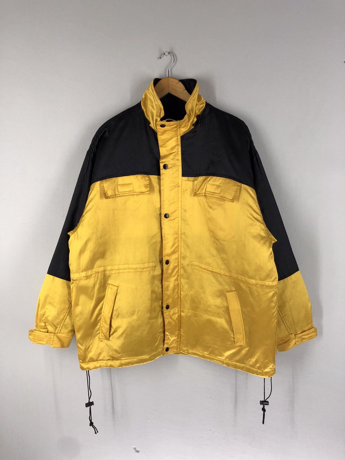 Japanese Brand 🔥BLAVK YELLOW SKI STREET FASHION JACKET Size US L / EU 52-54 / 3 - 1 Thumbnail