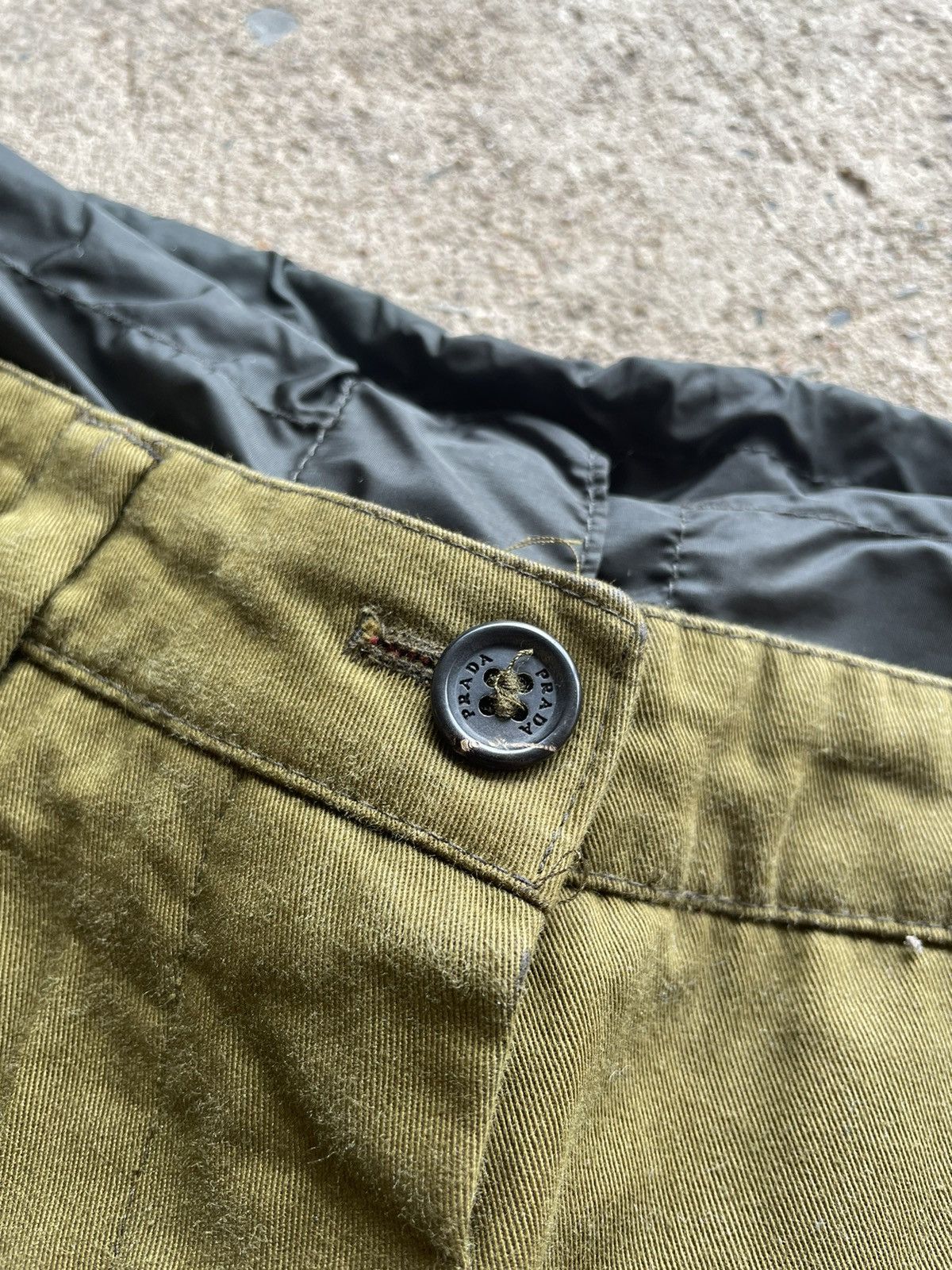Prada *Rare* 90's Prada Trousers Size US 28 / EU 44 - 3 Thumbnail