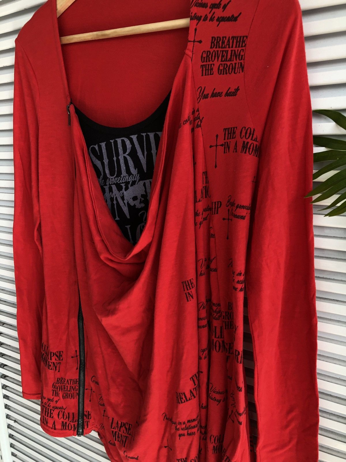 14th Addiction Ghost of Harlem Punk Seditionaries Zipper Sweater Size S / US 4 / IT 40 - 3 Thumbnail