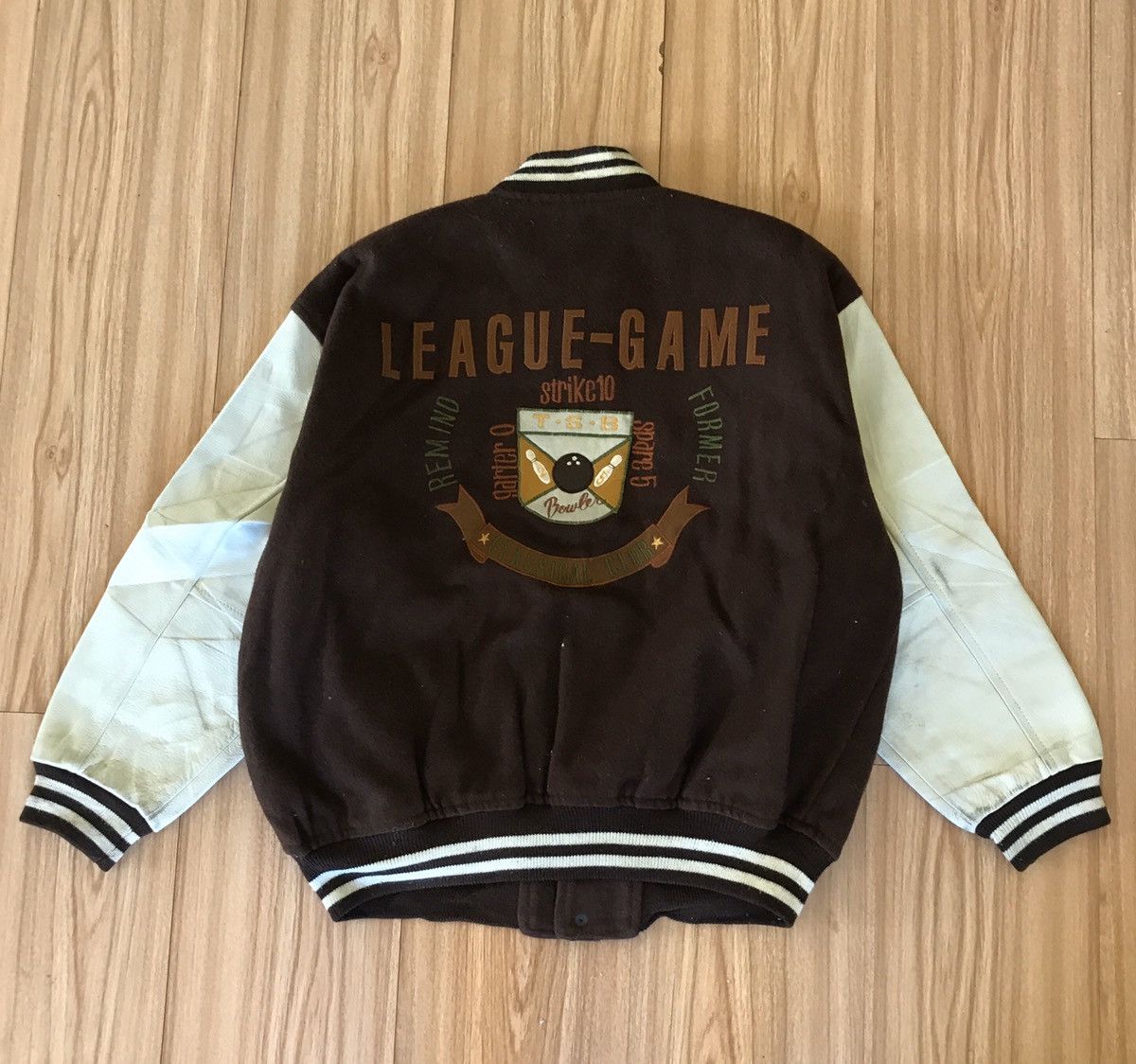 Japanese Brand 🔥TSB LEAGUE GAME VARSITY BOMBER JACKET Size US M / EU 48-50 / 2 - 2 Thumbnail