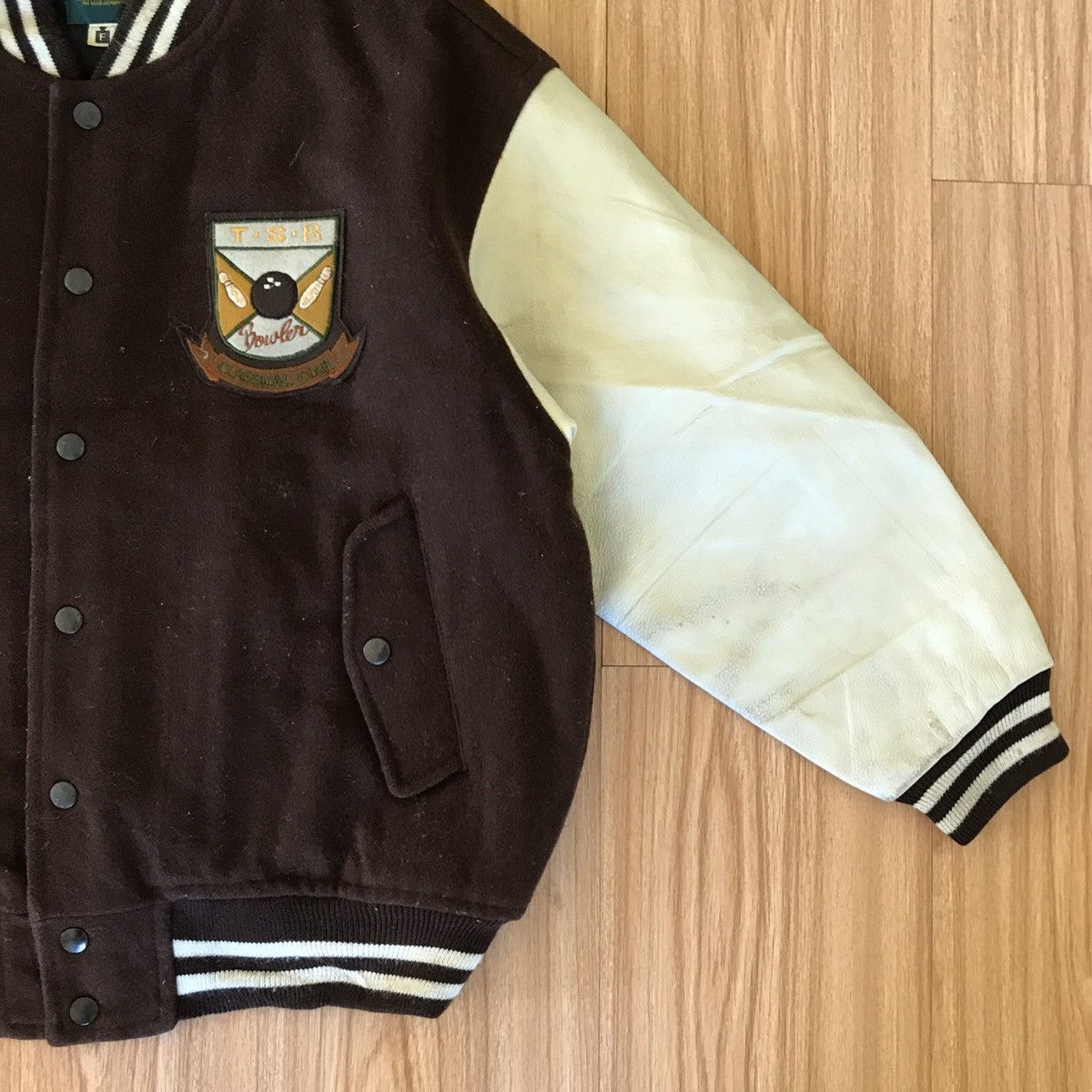 Japanese Brand 🔥TSB LEAGUE GAME VARSITY BOMBER JACKET Size US M / EU 48-50 / 2 - 8 Thumbnail