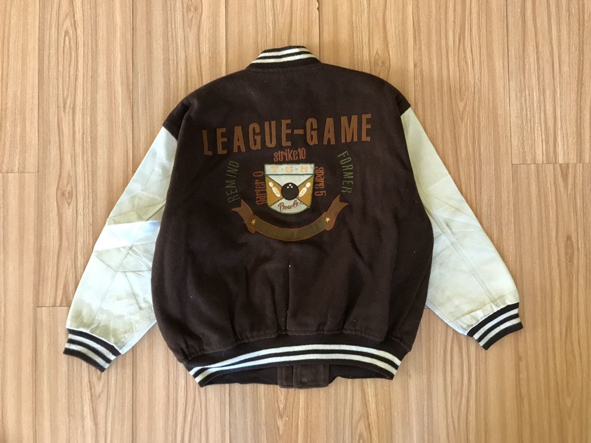Japanese Brand 🔥TSB LEAGUE GAME VARSITY BOMBER JACKET Size US M / EU 48-50 / 2 - 10 Thumbnail