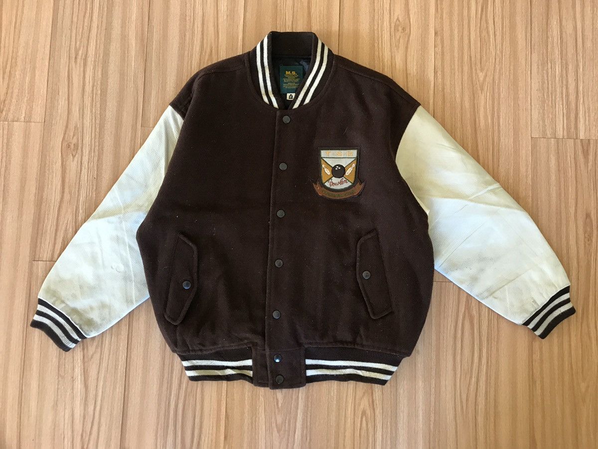Japanese Brand 🔥TSB LEAGUE GAME VARSITY BOMBER JACKET Size US M / EU 48-50 / 2 - 1 Thumbnail