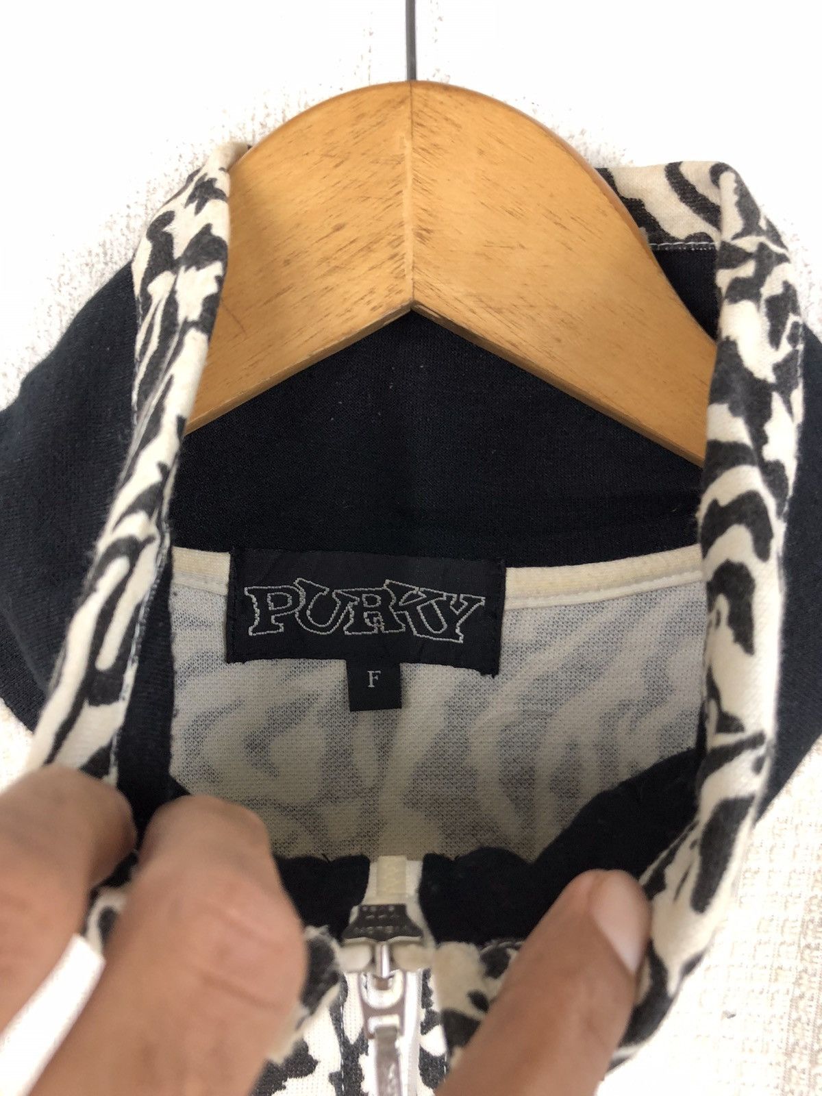 Japanese Brand PURKY STREET MOVEMENT EMBROIDERY BIG LOGO Size US L / EU 52-54 / 3 - 8 Thumbnail