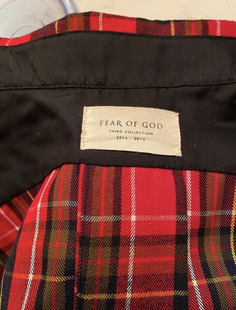 Fear of God Fear of God Third Collection Flannel Size US S / EU 44-46 / 1 - 3 Thumbnail