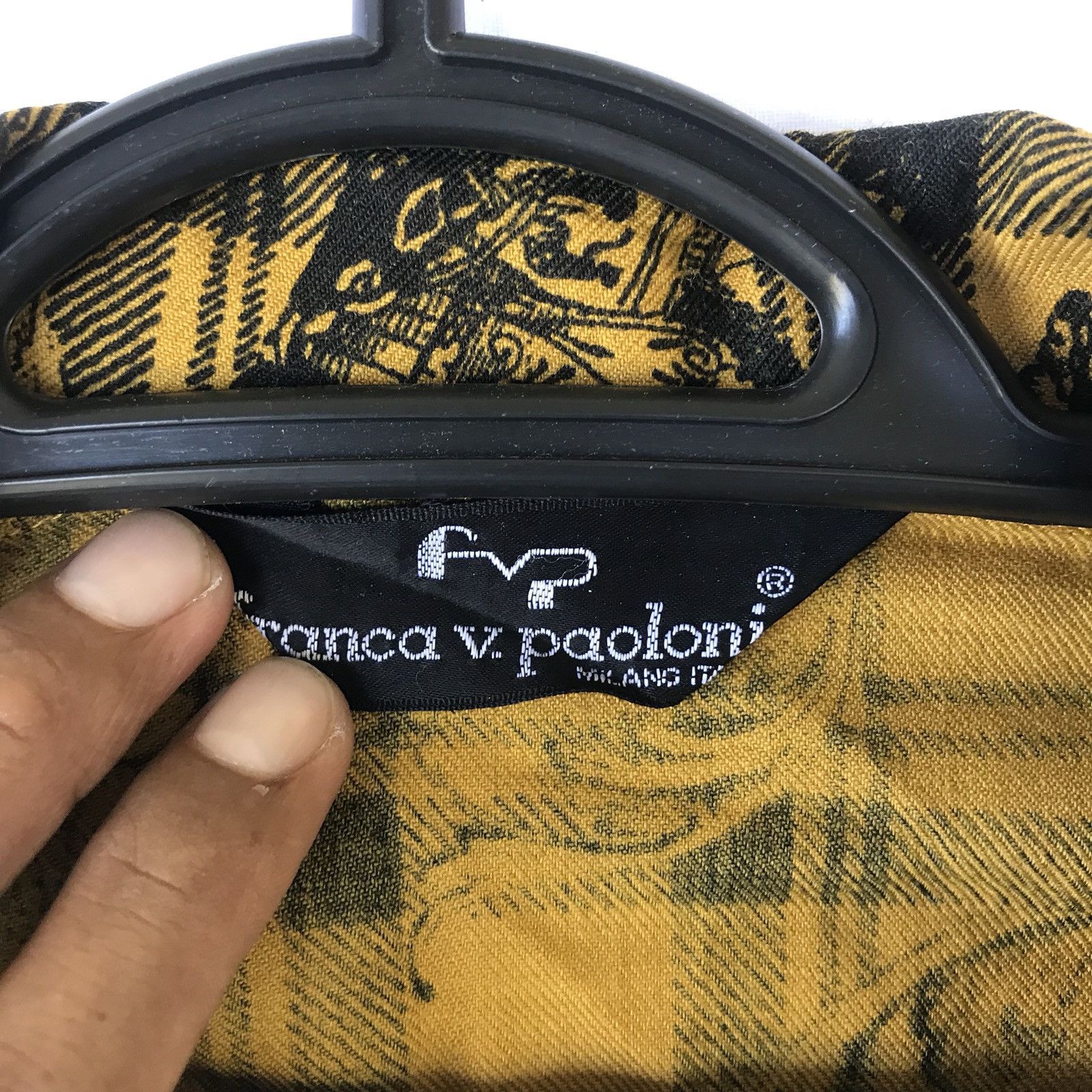 Paoloni 🔥 FINAL DROP🔥FRANCA V.PAOLONI MILANO ITALY LUXURY DESIGN Size US M / EU 48-50 / 2 - 4 Thumbnail