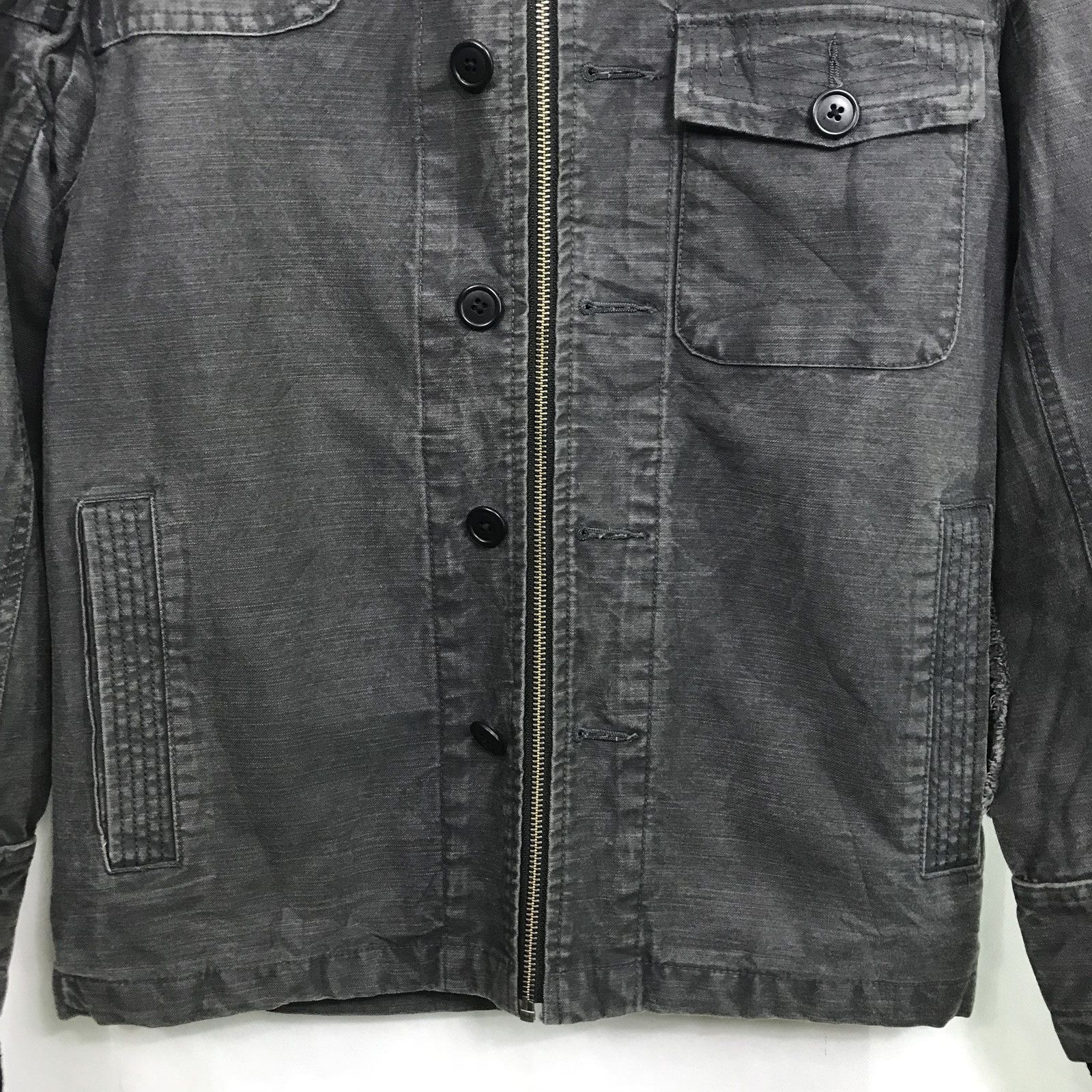 Japanese Brand Flash Report Vintage Fatigues Military Padded Jacket Size US S / EU 44-46 / 1 - 5 Thumbnail