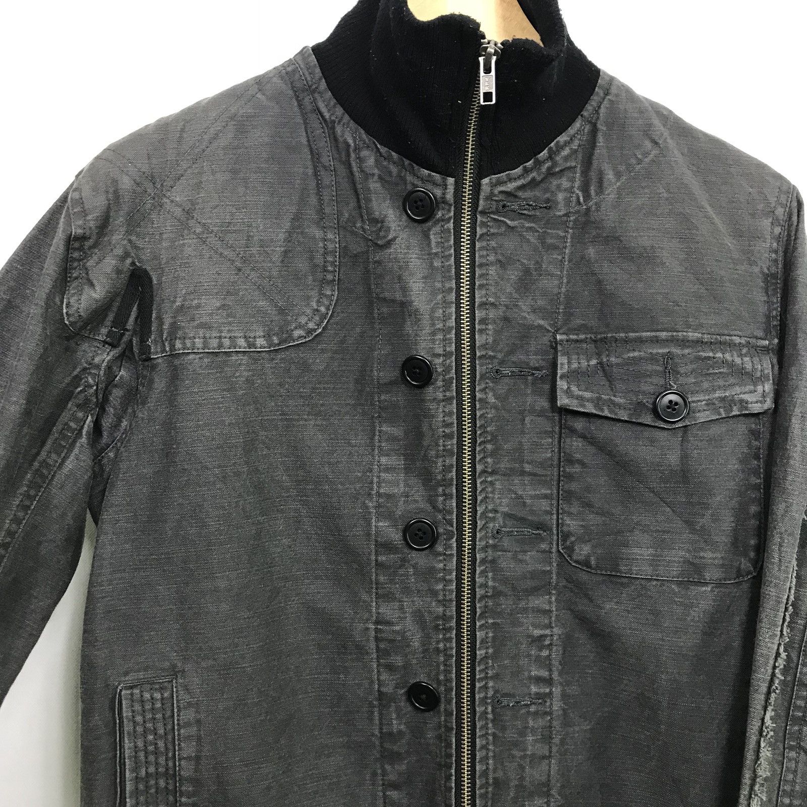 Japanese Brand Flash Report Vintage Fatigues Military Padded Jacket Size US S / EU 44-46 / 1 - 4 Thumbnail