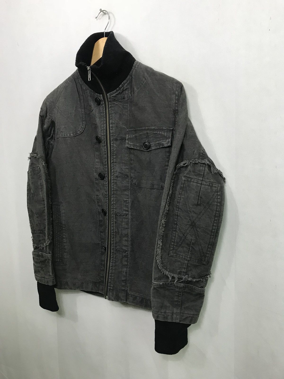 Japanese Brand Flash Report Vintage Fatigues Military Padded Jacket Size US S / EU 44-46 / 1 - 2 Thumbnail