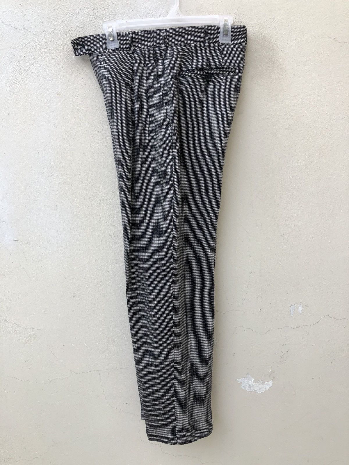 Comme des Garcons Homme Vintage 90s CDGH 100% Linen Psychedelic Trouser Pant Size US 28 / EU 44 - 22 Thumbnail