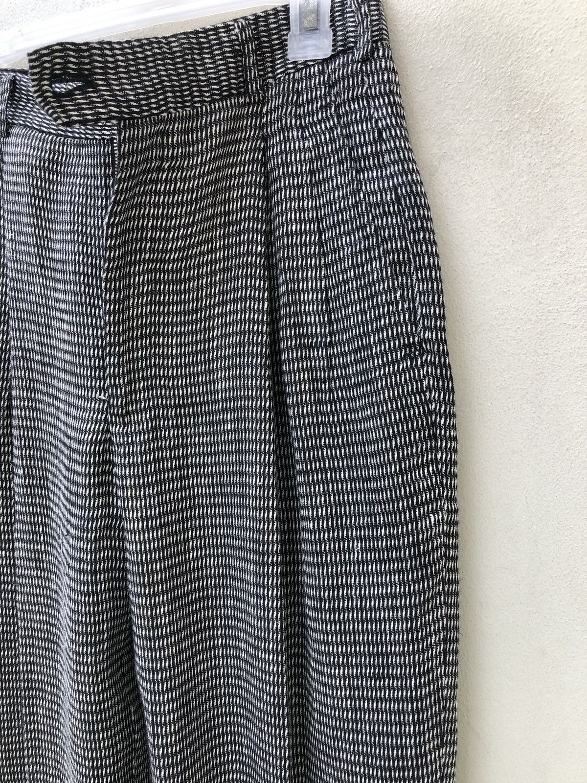Comme des Garcons Homme Vintage 90s CDGH 100% Linen Psychedelic Trouser Pant Size US 28 / EU 44 - 13 Thumbnail