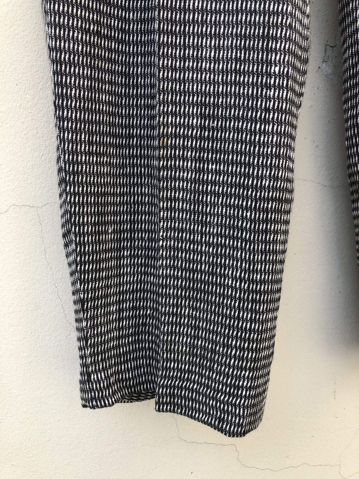 Comme des Garcons Homme Vintage 90s CDGH 100% Linen Psychedelic Trouser Pant Size US 28 / EU 44 - 11 Thumbnail