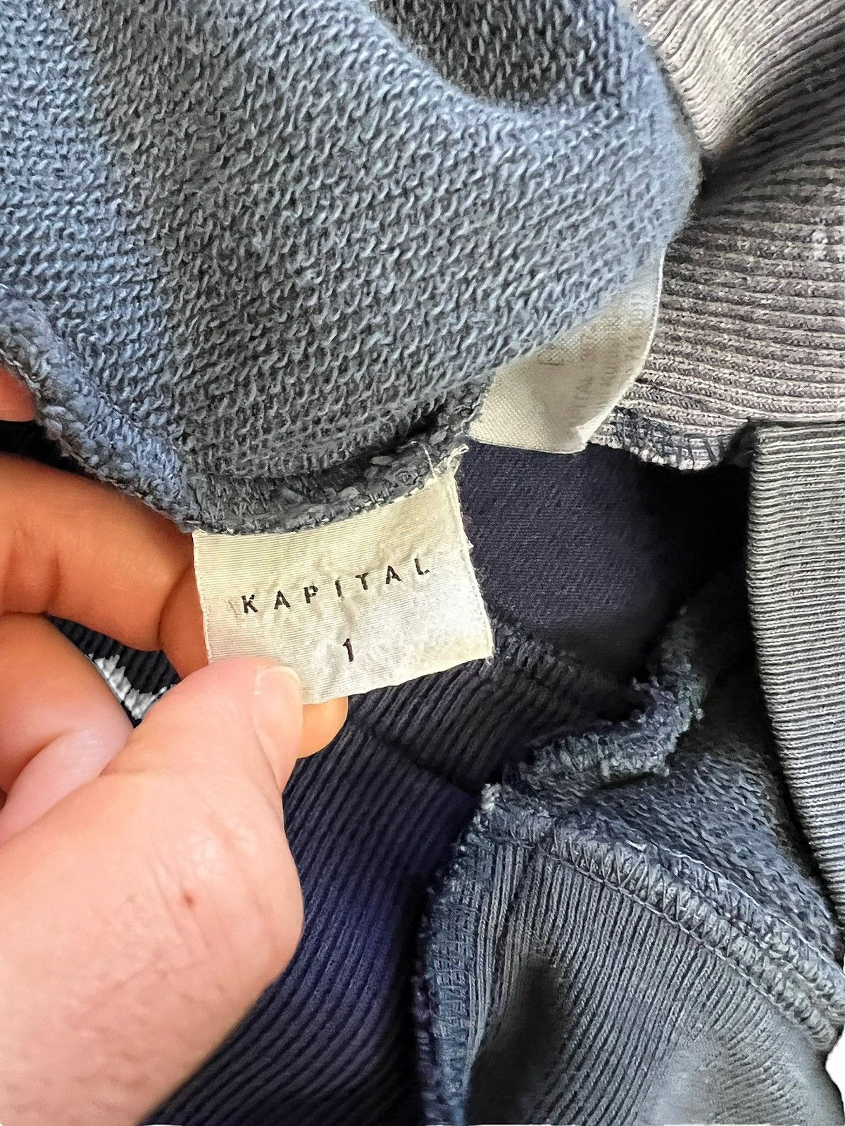Kapital Oversized Patchwork Surf Hoodie Size US L / EU 52-54 / 3 - 5 Thumbnail