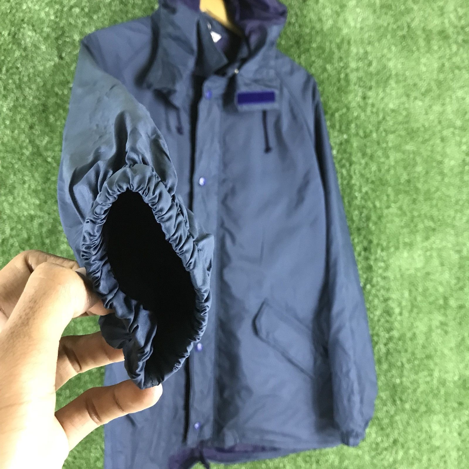 Goretex × Japanese Brand × Vintage 🔥💢 Vintage Goretex Hooded Light Jacket Size US L / EU 52-54 / 3 - 8 Thumbnail