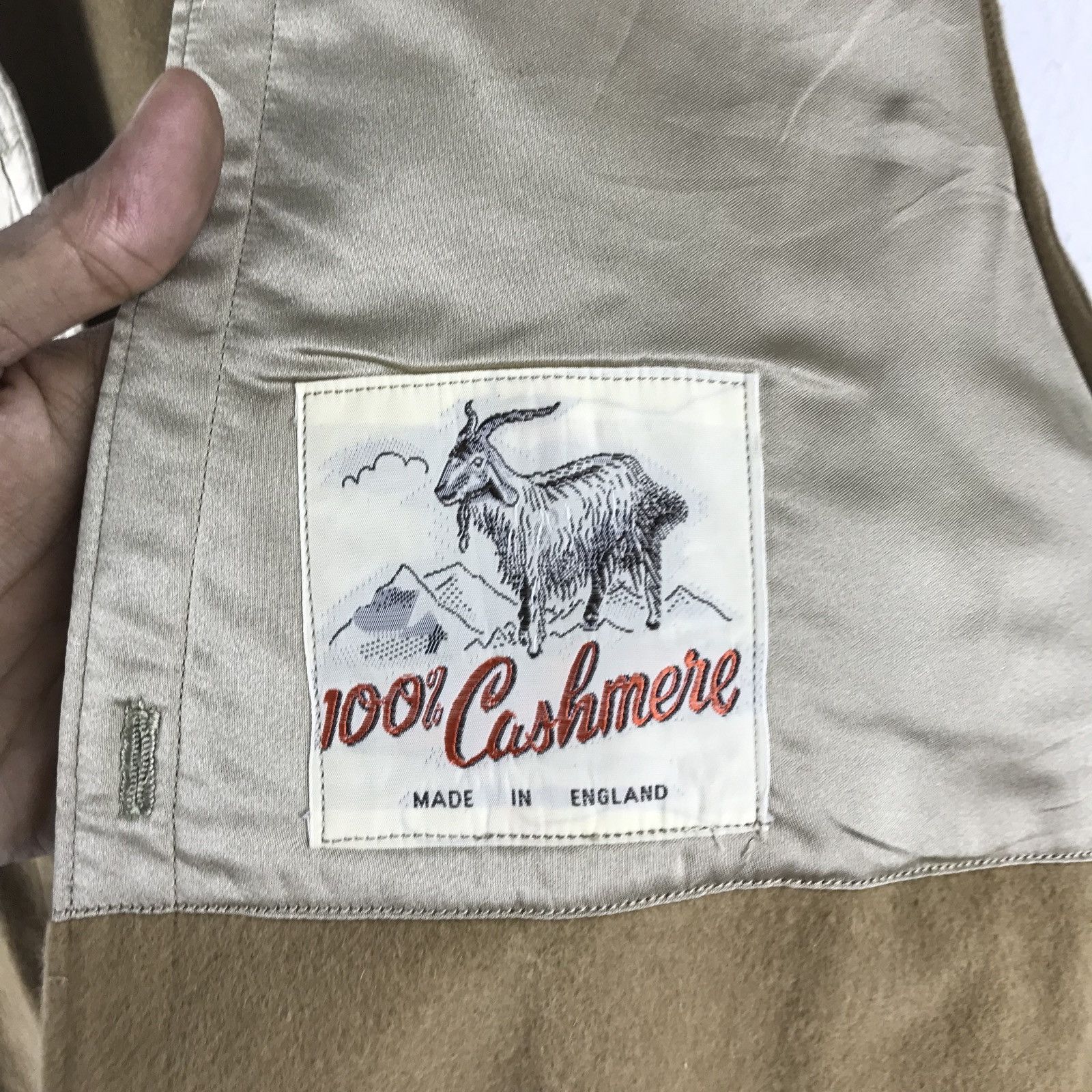 Autumn Cashmere Brown 100% Cashmere Lining Made In England Size US M / EU 48-50 / 2 - 4 Thumbnail