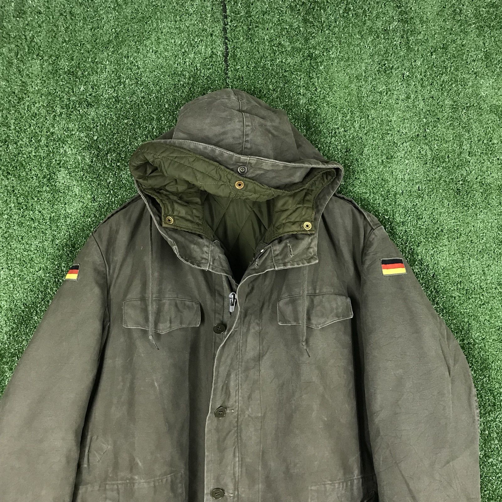 Vintage 🔥FINAL DROP🔥RARE VINTAGE SCHWARZ PASSAU KHAKIS PARKA Size US L / EU 52-54 / 3 - 7 Thumbnail
