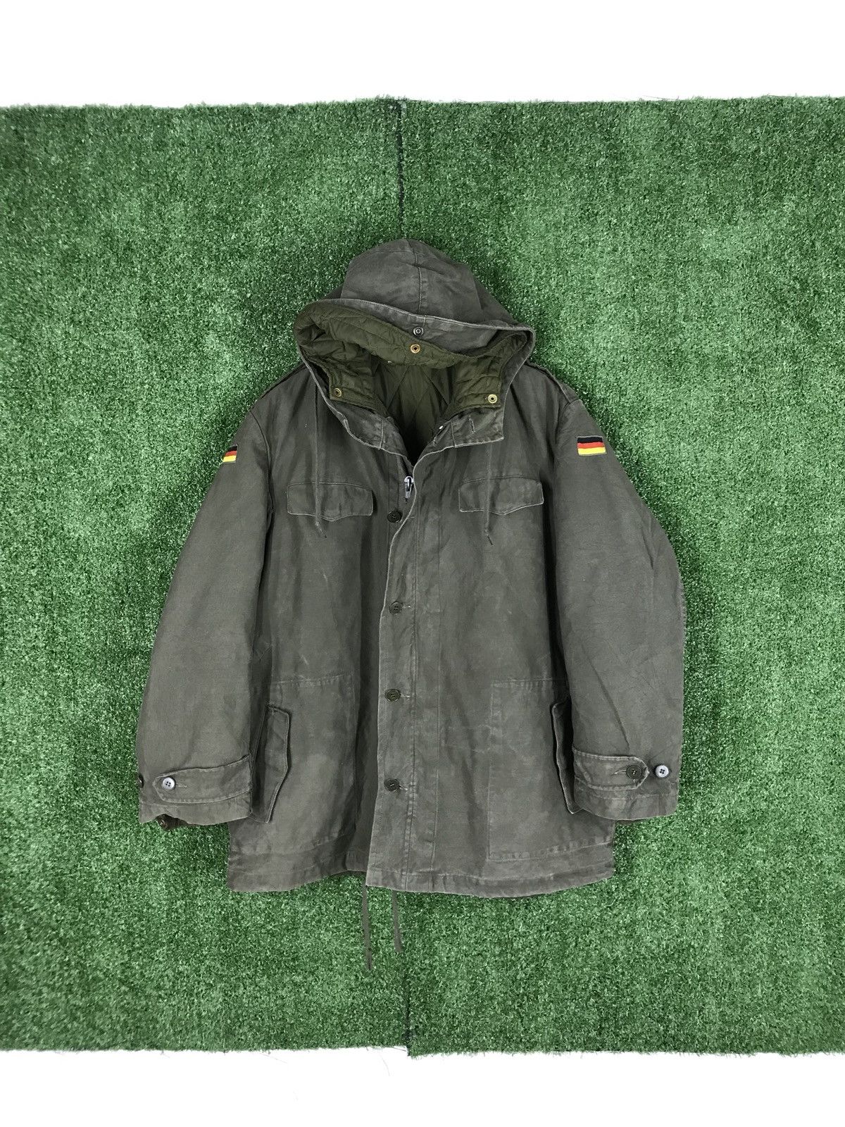 Genuine Schwarz Passau German Military Parka with Liner